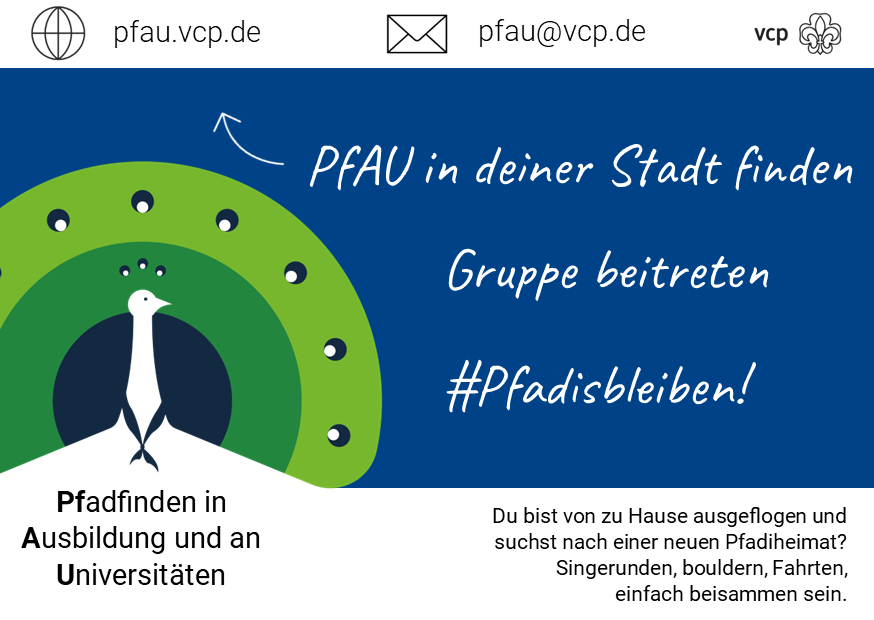 Werbematerialien für PfAU - VCP-Blog